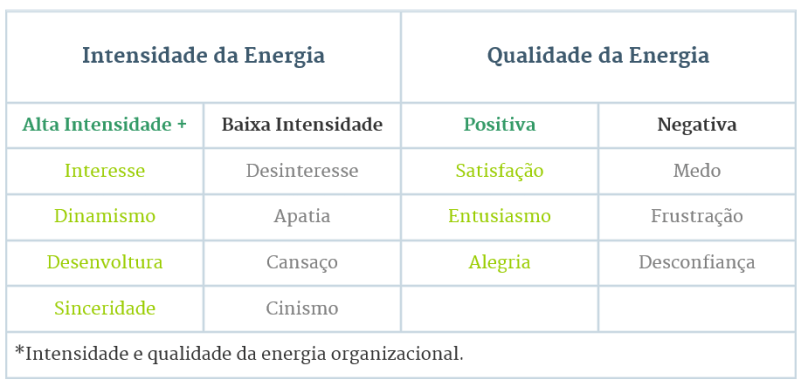 energia organizacional