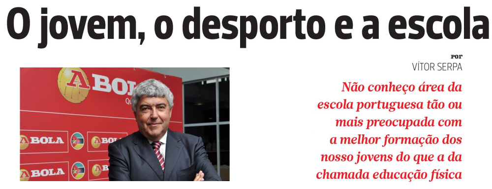 jovem o desporto e a escola