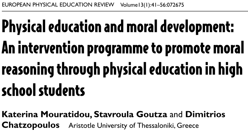 desenvolvimeto moral