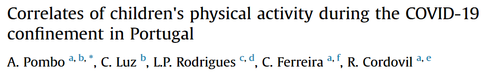 atividades física pandemia