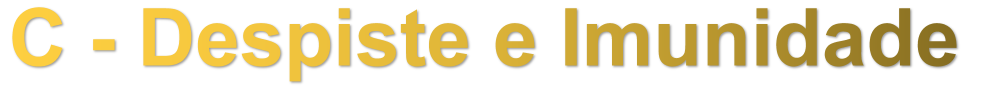 despiste e imunidade