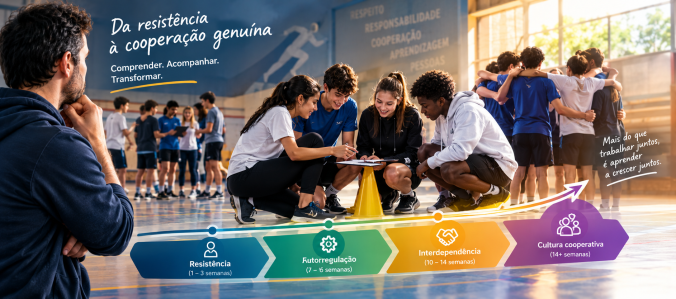 A difícil aceitação da estrutura cooperativa por parte de algumas turmas